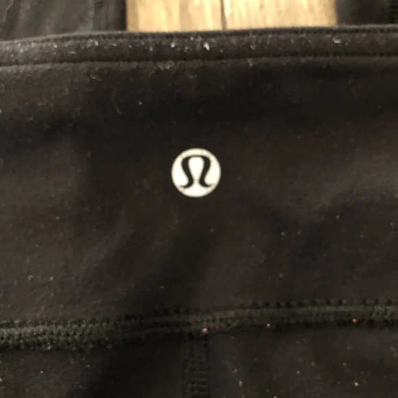 Lululemon Skinny Groove Reversible Pants Black 2 - Picture 6 of 7